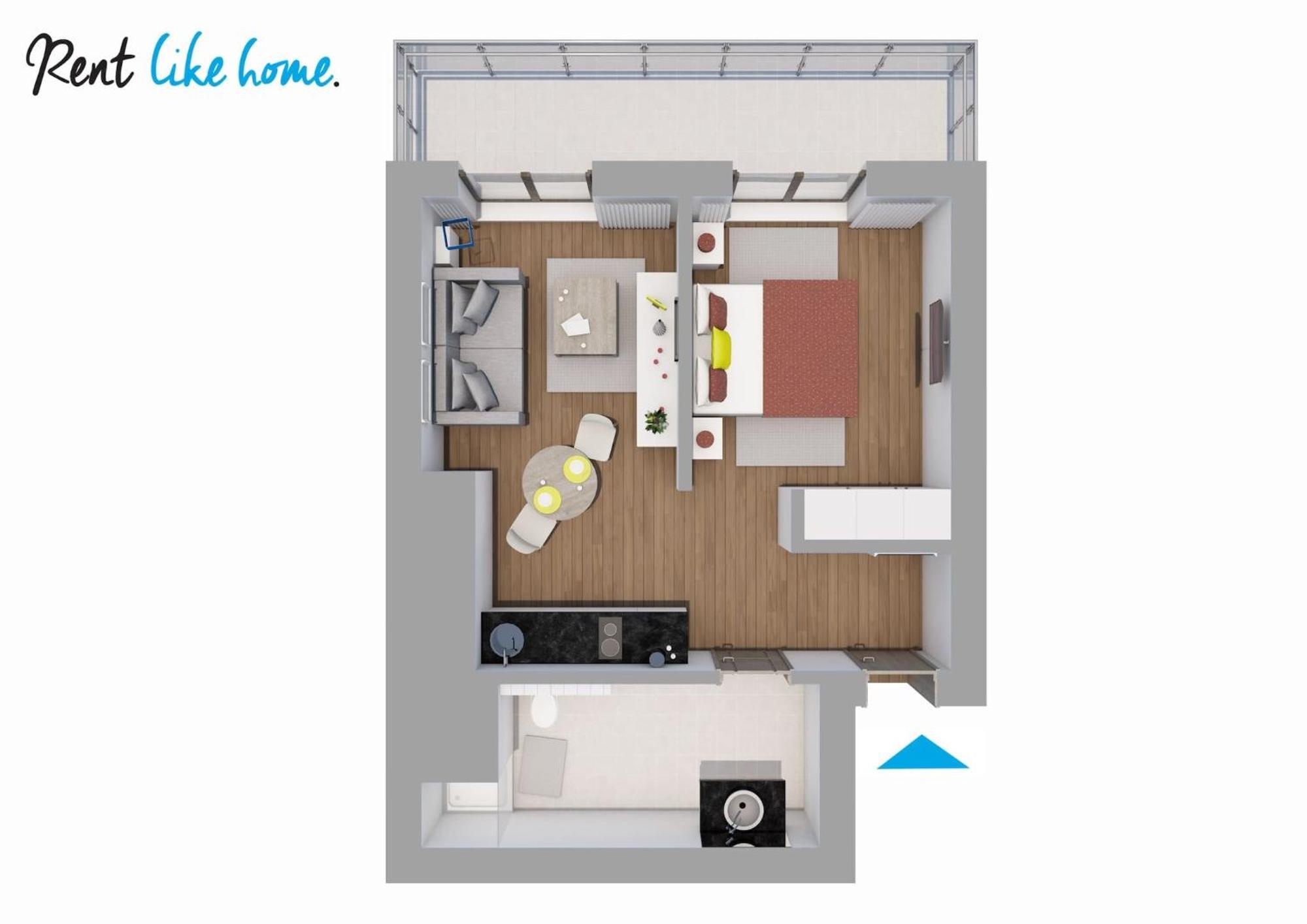 Rent Like Home - Oxygen Wronia 45 II Warsaw Exterior photo